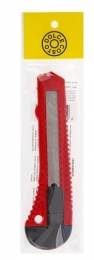 Нож канц.18мм Dolce Costo красно-черный D00152   /24