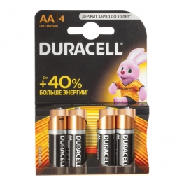 Батарейка LR06 AA Durasell Basic Alkaline  /4