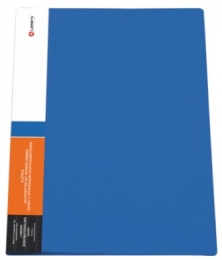 Папка-скоросш. Lamark синяя 0,6, корешок 17мм CF0146-BL   /30