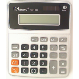 Калькулятор наст. Kenko KK-1800, 12разр. 135х105мм