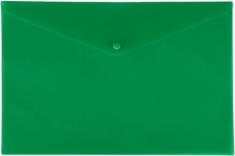 Папка на кнопке A4 180мкм Lamark зеленый, глянц. PE0425-GN  /10/160