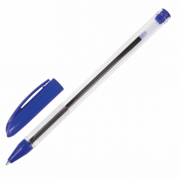 Ручка шар. Brauberg Rite-Oil синяя 0.7 масл. пр.корп. резин.упор 141702