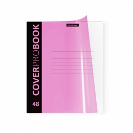 Тетрадь 48л. кл. ErichKrause® 5шт. CoverProBook Neon розовый, пластик.обл. 46938-5 OZ